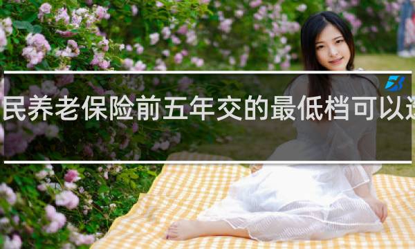 农民养老保险前五年交的最低档可以选高档吗