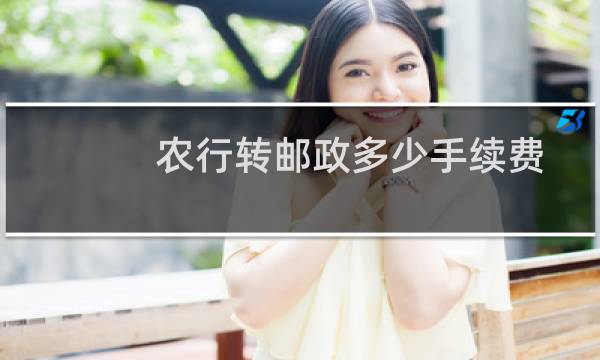 农行转邮政多少手续费