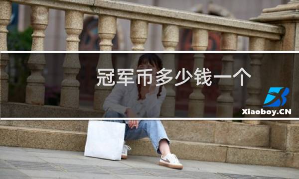 冠军币多少钱一个