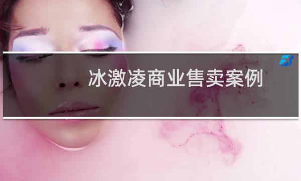 冰激凌商业售卖案例