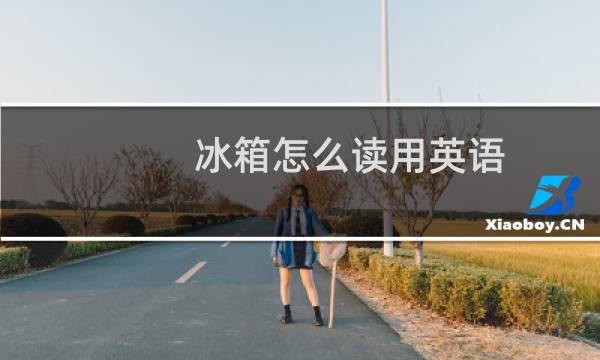 冰箱怎么读用英语