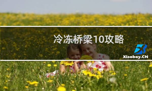 冷冻桥梁10攻略