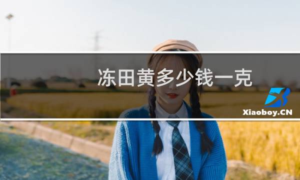 冻田黄多少钱一克