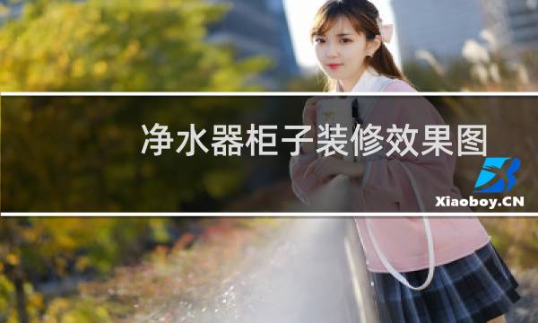 净水器柜子装修效果图