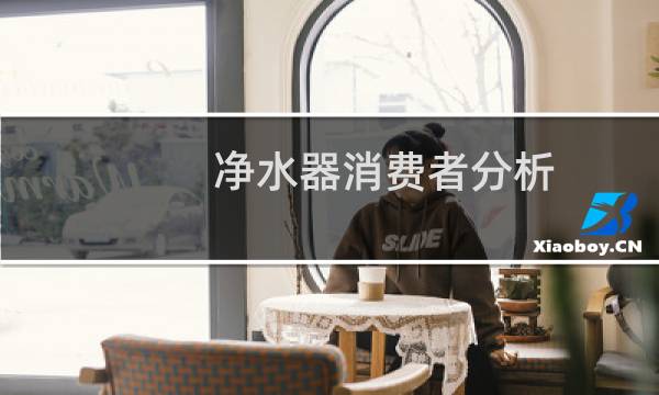 净水器消费者分析