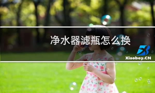 净水器滤瓶怎么换