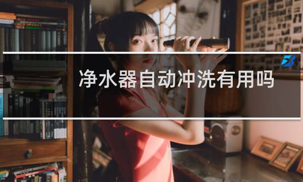 净水器自动冲洗有用吗