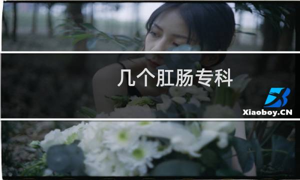 几个肛肠专科