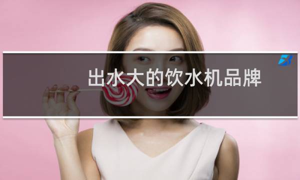 出水大的饮水机品牌