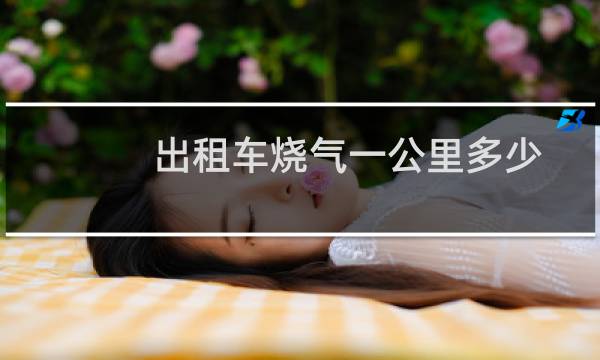 出租车烧气一公里多少