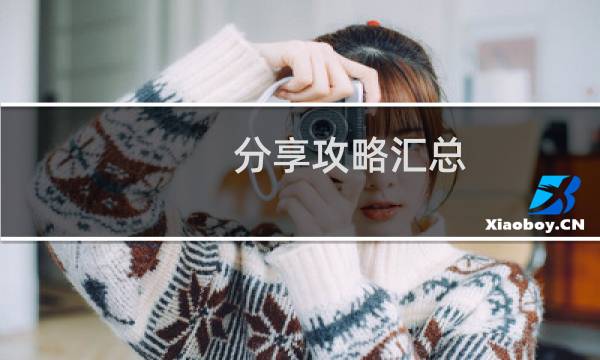 分享攻略汇总