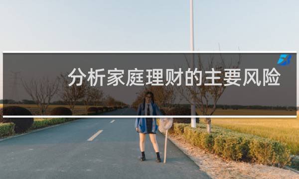 分析家庭理财的主要风险