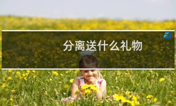 分离送什么礼物