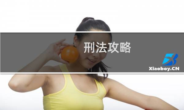 刑法攻略 word