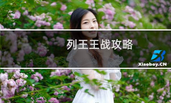 列王王战攻略