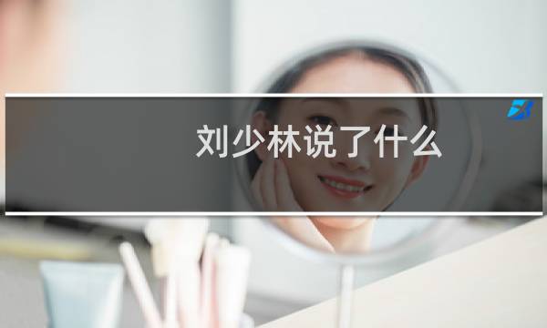 刘少林说了什么
