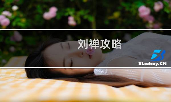 刘禅攻略 新手