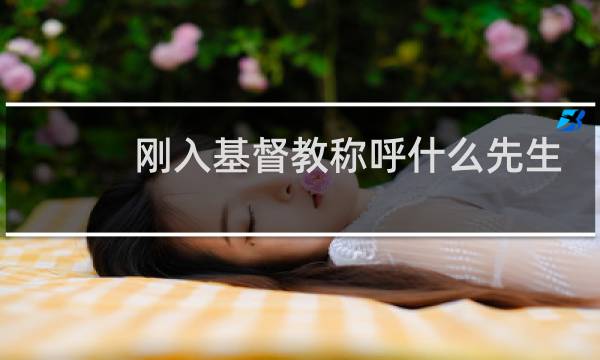 刚入基督教称呼什么先生