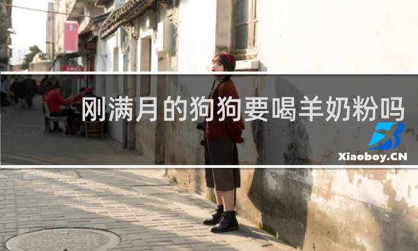 刚满月的狗狗要喝羊奶粉吗