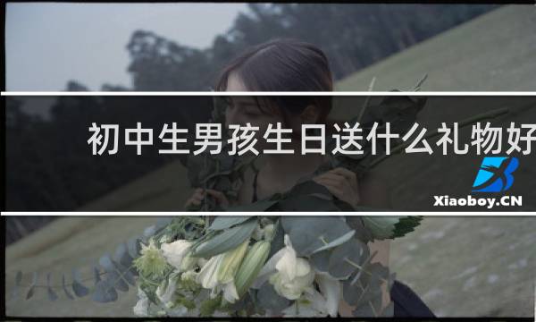 初中生男孩生日送什么礼物好