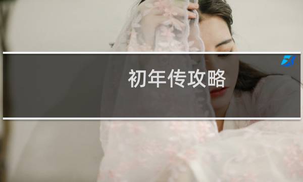 初年传攻略