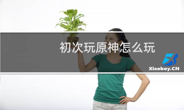 初次玩原神怎么玩