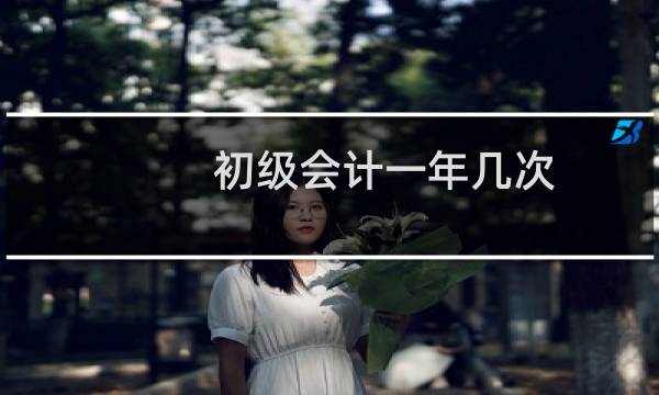 初级会计一年几次