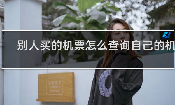 别人买的机票怎么查询自己的机票