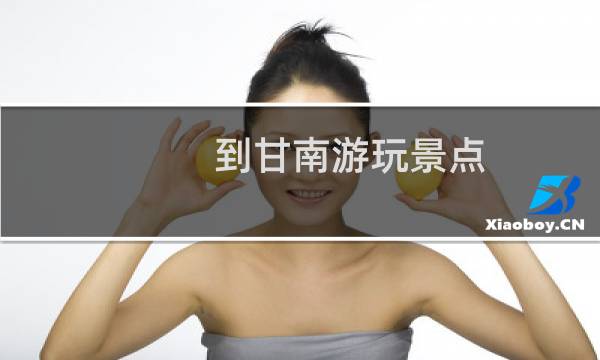 到甘南游玩景點