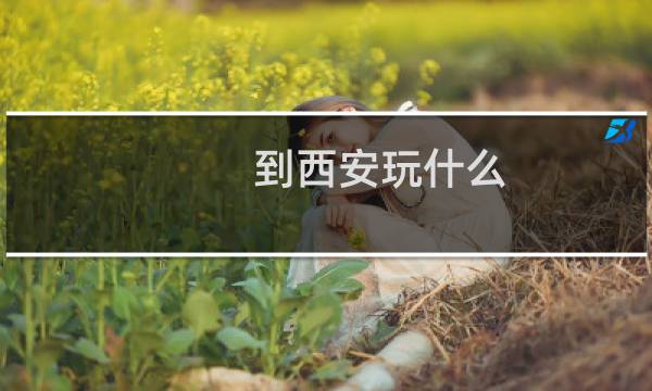 到西安玩什么