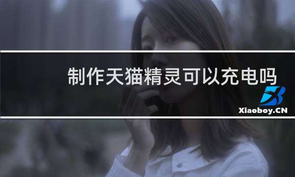 制作天猫精灵可以充电吗