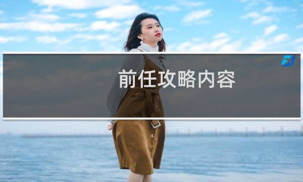 前任攻略内容