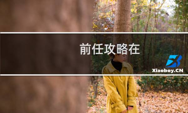 前任攻略在
