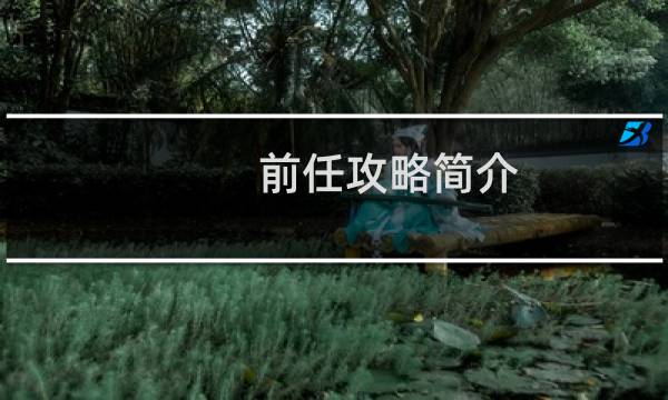 前任攻略简介