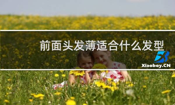 前面头发薄适合什么发型