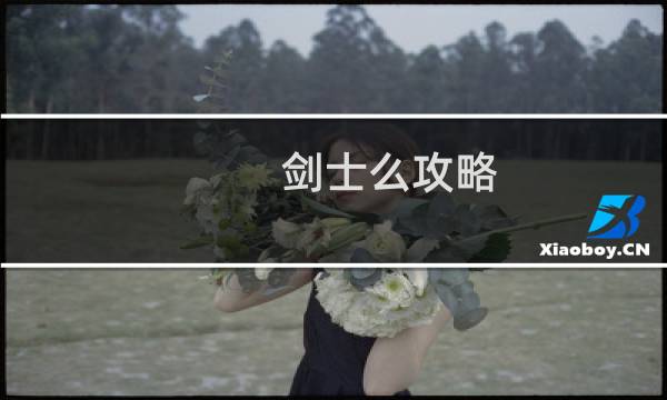 剑士么攻略