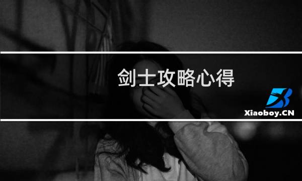 剑士攻略心得