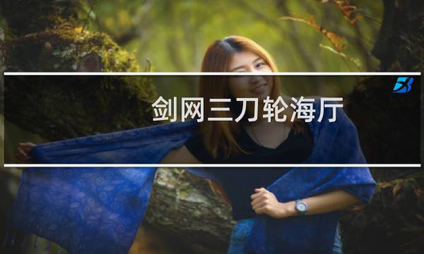 剑网三刀轮海厅 攻略