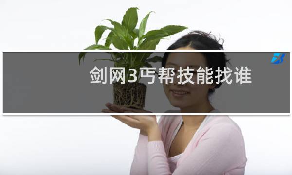 剑网3丐帮技能找谁