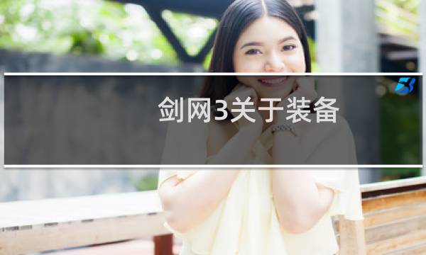 剑网3关于装备
