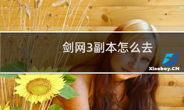 剑网3副本怎么去