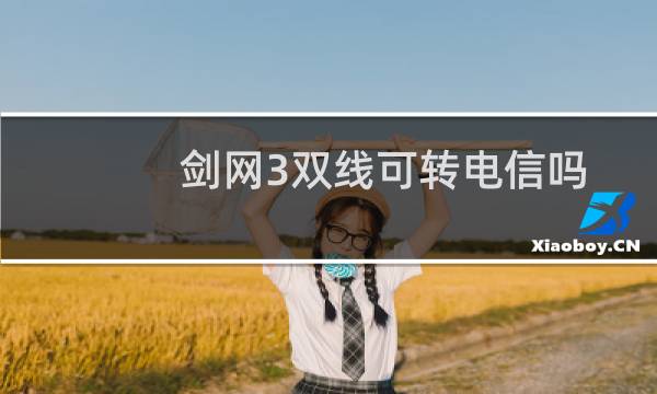 剑网3双线可转电信吗