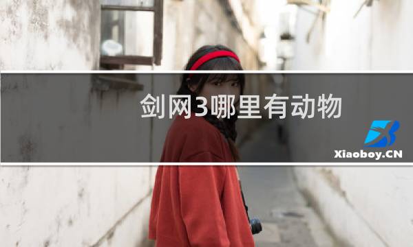 剑网3哪里有动物