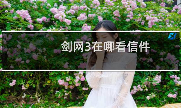 剑网3在哪看信件