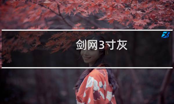 剑网3寸灰