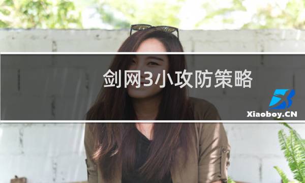 剑网3小攻防策略