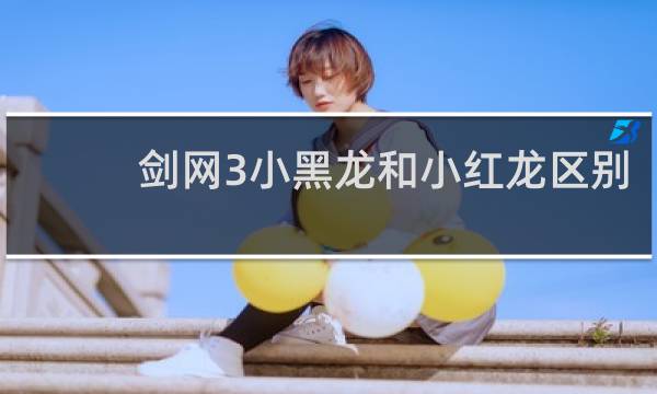 剑网3小黑龙和小红龙区别