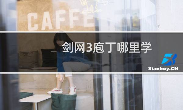 剑网3庖丁哪里学