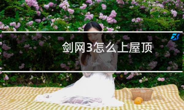 剑网3怎么上屋顶