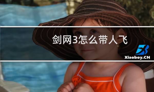 剑网3怎么带人飞